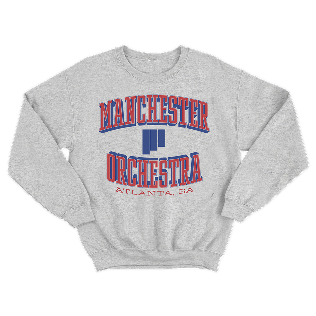 Grey Collegiate Crewneck Manchester Orchestra