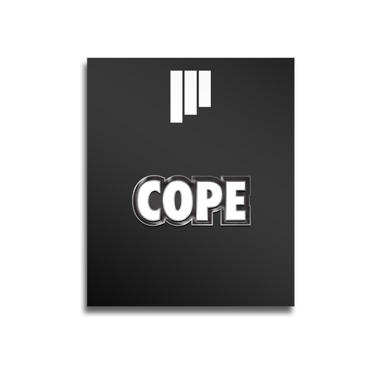 COPE Enamel Pin