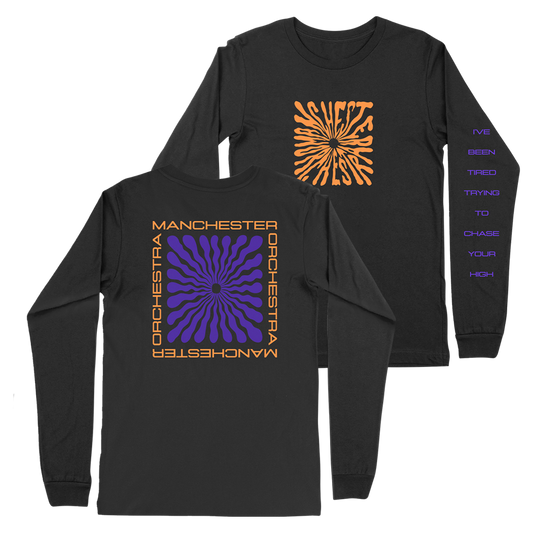 Warped Graphic Long Sleeve T-Shirt